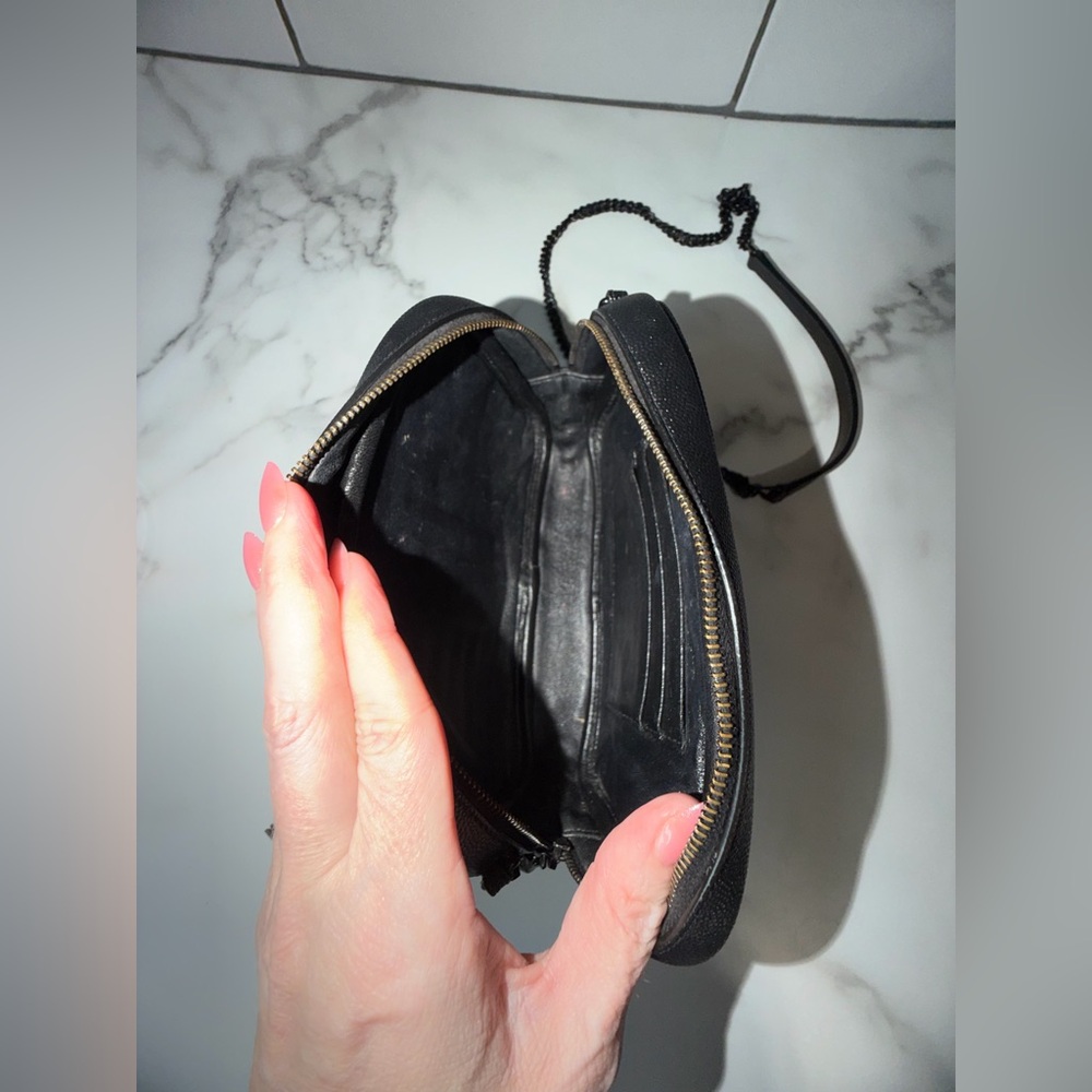 Yves Saint Laurent Black Lou Mini Camera Bag - Picture 4 of 11